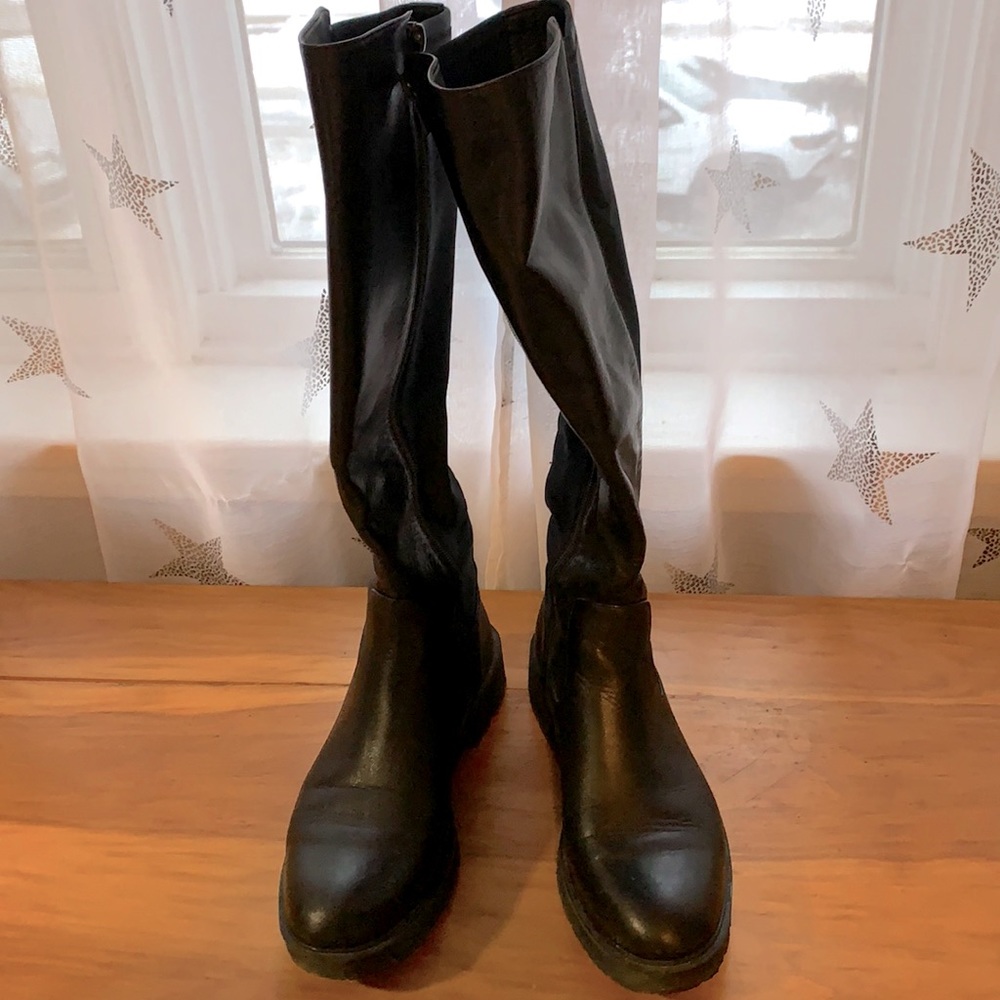 Calvin Klein Tall Low Heeled Boots